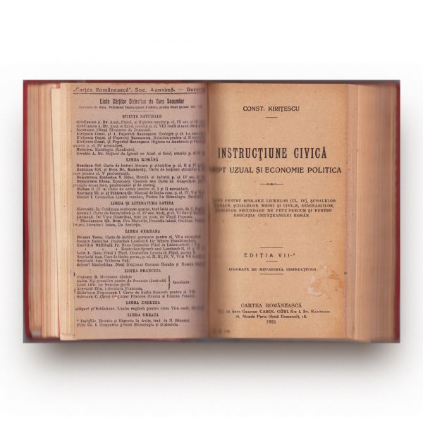 Șase manuale colligate despre drept, 1903-1929