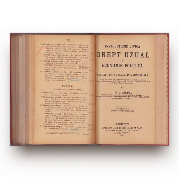 Șase manuale colligate despre drept, 1903-1929