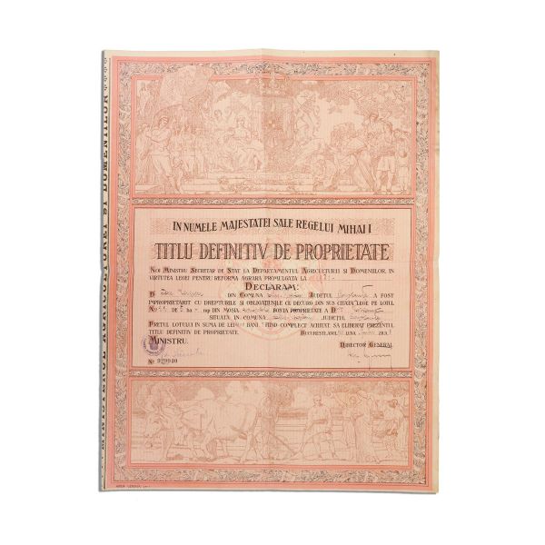 Titlu definitiv de proprietate, 8 aprilie 1948