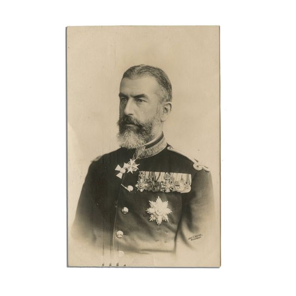 Regele Carol I, două fotografii tip carte poștală