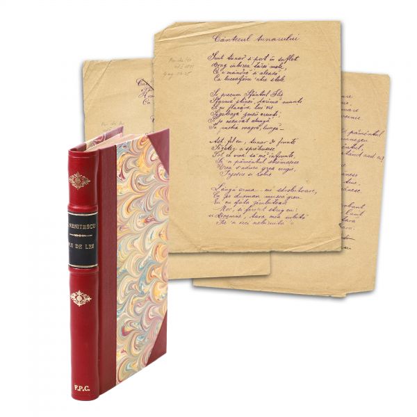 Ioan Nenițescu, Pui de lei + manuscrisul a două poezii incluse în volum
