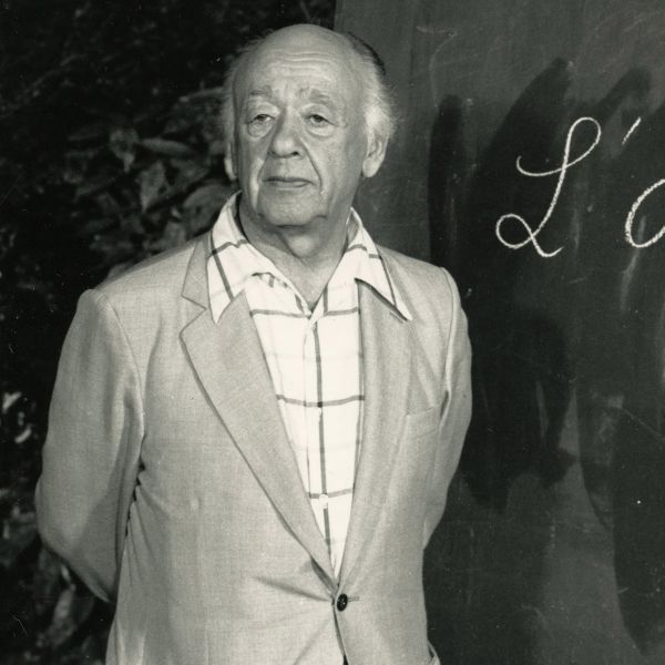 Eugen Ionescu, fotografie de presă, 1984