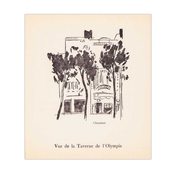 Bal olympique, program + broșură, 1924