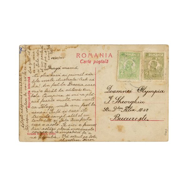 Membrii familiei princiare române, 10 fotografii tip carte poștală