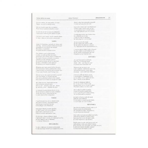 Adrian Păunescu, Cartea cărților de poezie, 1999, cu autograf