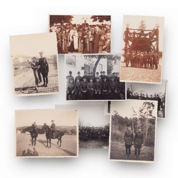 Regimentul 12 artilerie de la Sadagura, opt fotografii de epocă, cca. 1933