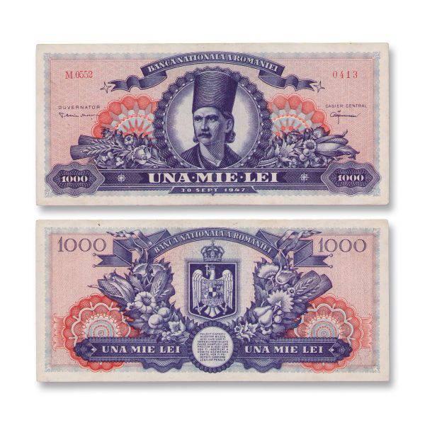 Bancnotă în valoare de 1000 lei din 30 septembrie 1947