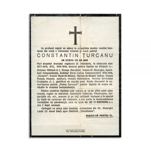 Constantin Țurcanu, ”Peneș Curcanul” fotografie de epocă, ferpar și clișeu fotografic, cca. 1934