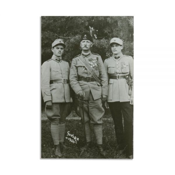 Constantin Țurcanu, ”Peneș Curcanul” fotografie de epocă, ferpar și clișeu fotografic, cca. 1934