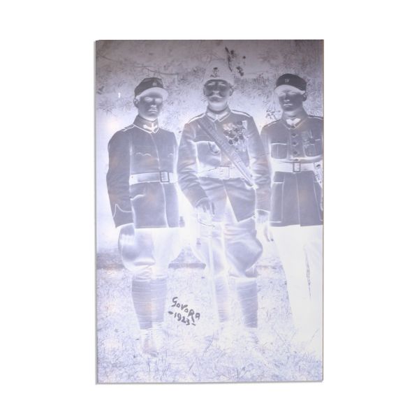 Constantin Țurcanu, ”Peneș Curcanul” fotografie de epocă, ferpar și clișeu fotografic, cca. 1934