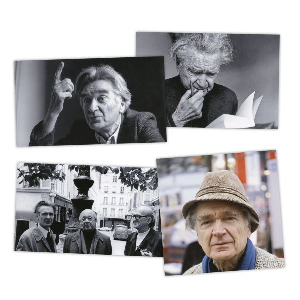 Emil Cioran, patru fotografii de presă
