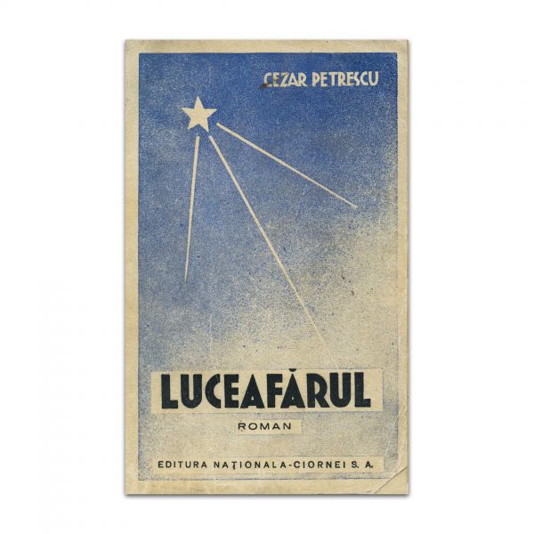 Cezar Petrescu, Luceafărul sau romanul lui Eminescu, 3 volume colligate, cu dedicație olografă