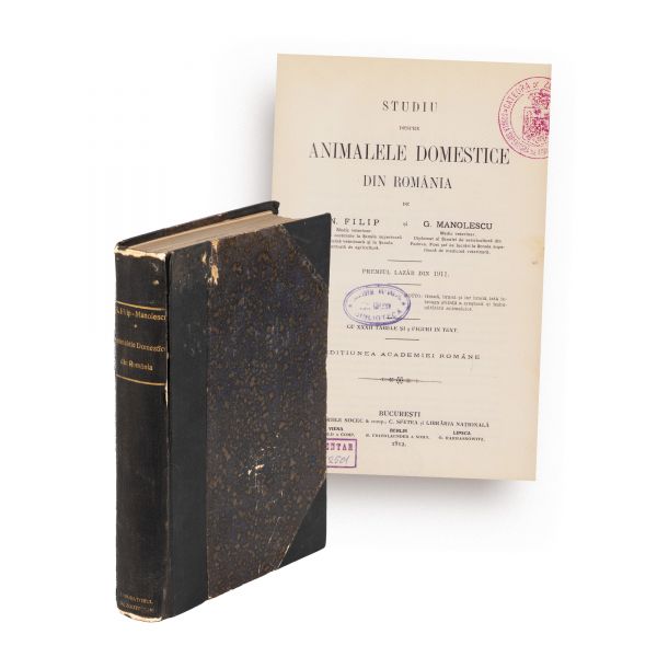 N. Filip, G. Manolescu, Studii despre animalele domestice din România, 1912