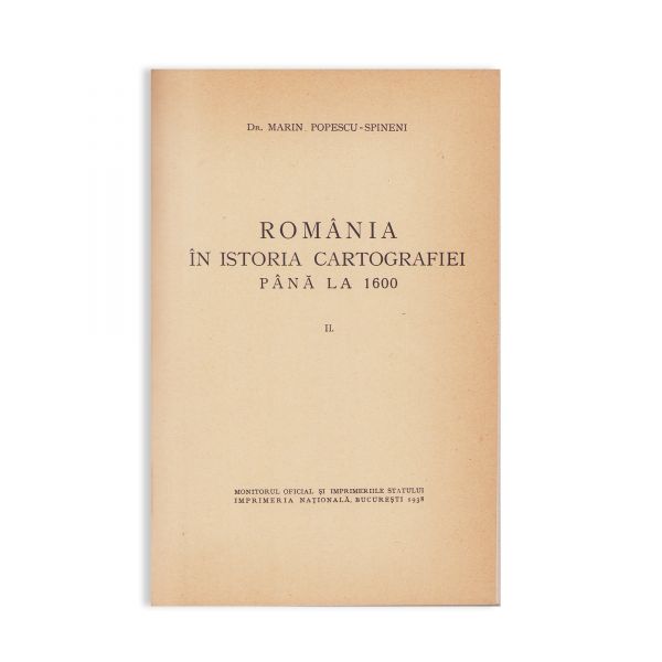 Dr. Marin Popescu-Spineni, patru volume colligate despre geografie, 1936-1938, cu dedicație pentru prof. Ionașcu