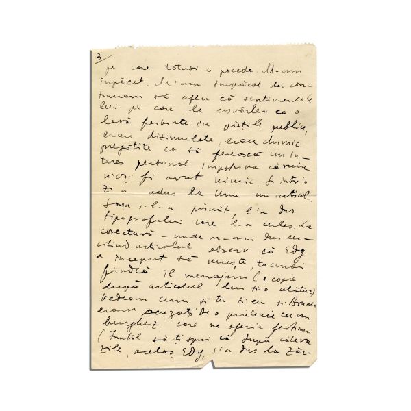 Gheorghe Dinu (Stephan Roll), scrisoare către Medi Dinu