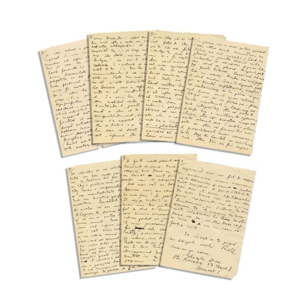 Gheorghe Dinu (Stephan Roll), scrisoare către Medi Dinu