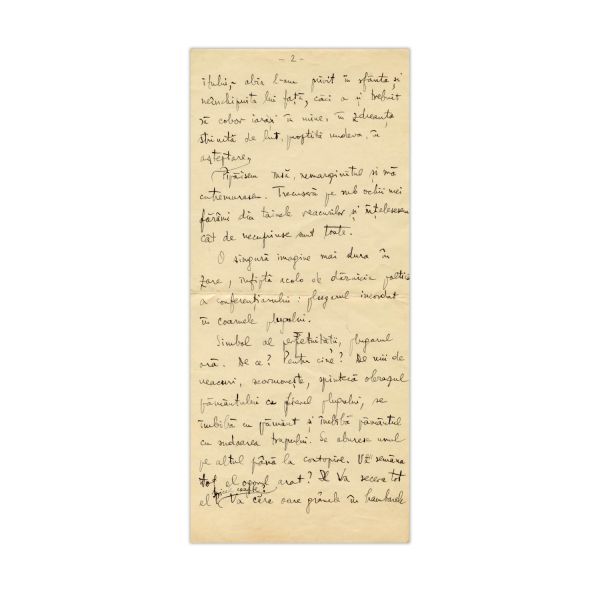 Tudor Arghezi, Plugarul, manuscris