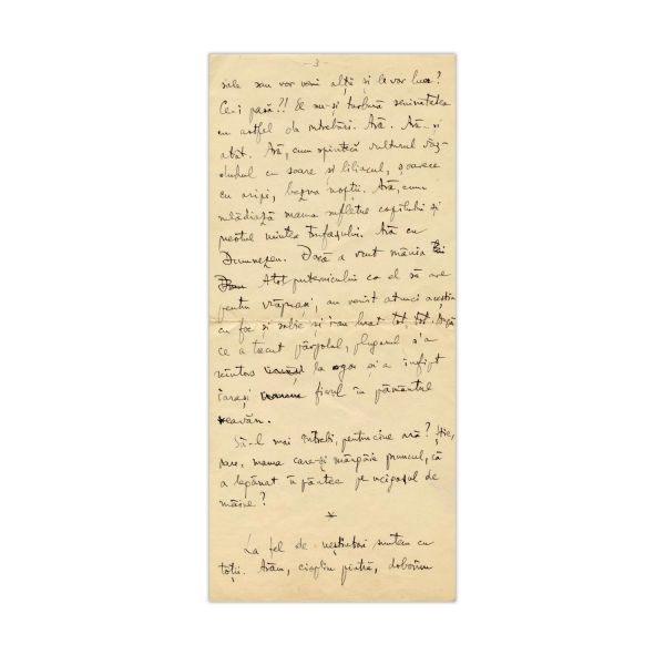 Tudor Arghezi, Plugarul, manuscris