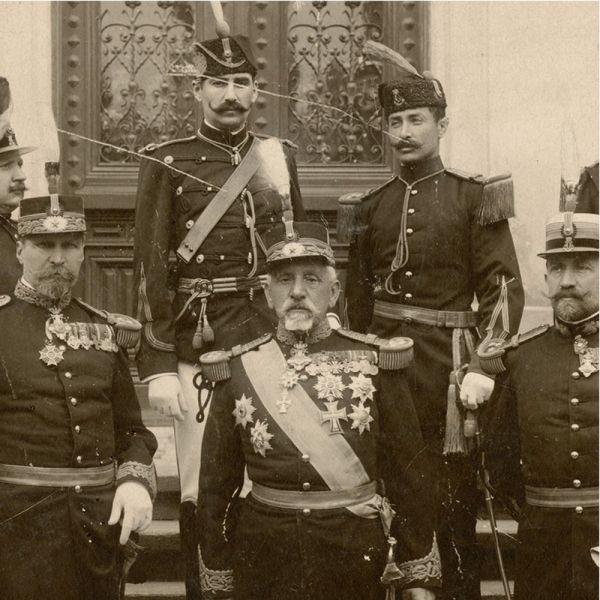 Generalul Alexandru Tell, fotografie de epocă