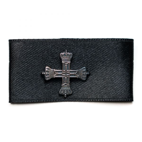 Cocardă de la funeraliile regelui Mihai I