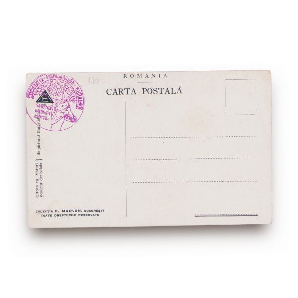 Târg la țară, vânzător de mături, cultivator tătar de tutun, 3 fotografii tip carte poștală 
