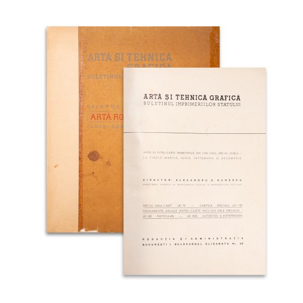 Artă și Tehnică Grafică, Caietul special 4-5, 1938