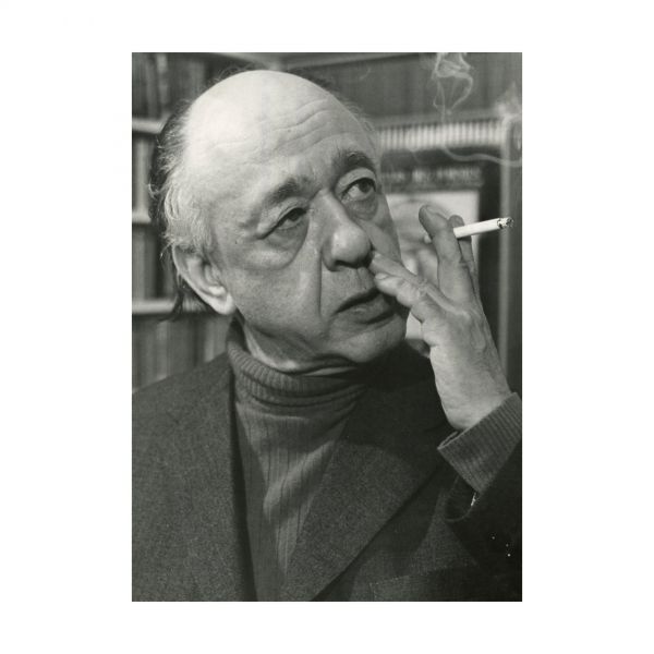 Eugen Ionescu, set de patru fotografii de presă, cca. 1977-1988