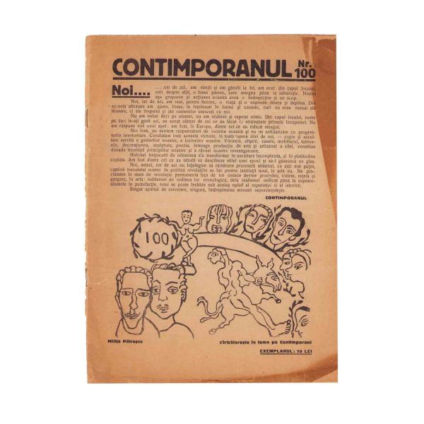 Publicația „CONTIMPORANUL”, anul IX, nr. 100, [1931]
