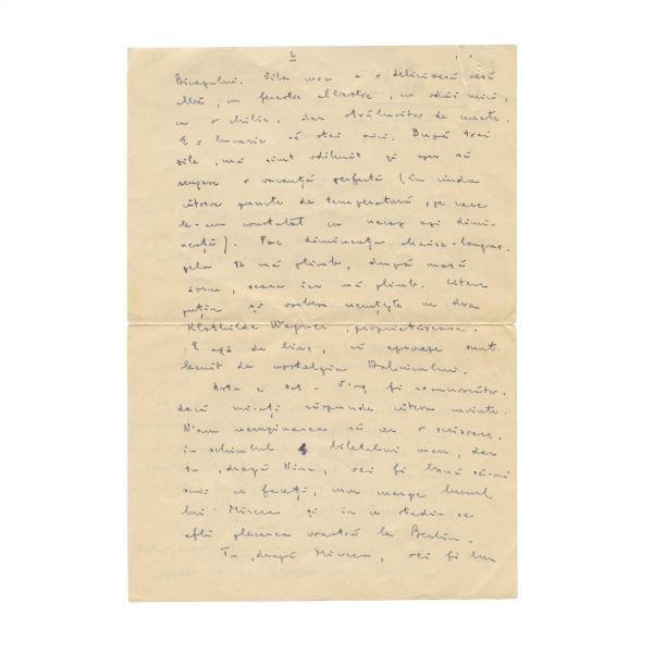 Mihail Sebastian, scrisoare către Mircea Eliade, 1935