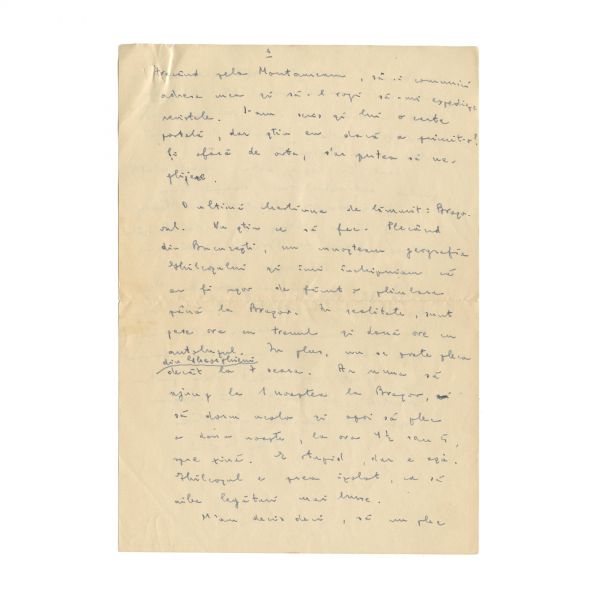 Mihail Sebastian, scrisoare către Mircea Eliade, 1935