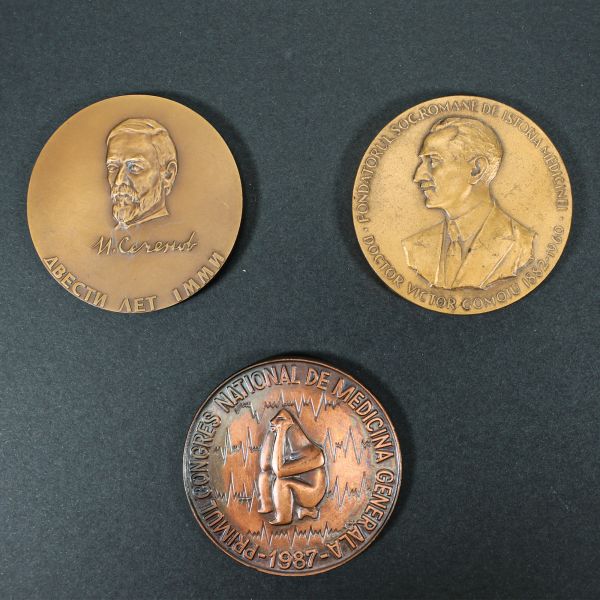 Primul Congres Național de Medicină Generală, medalie din bronz, 1987