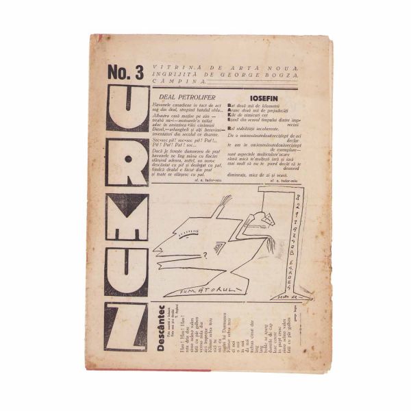 Publicația „Urmuz”, nr. 3, martie-aprilie 1928 + Supliment