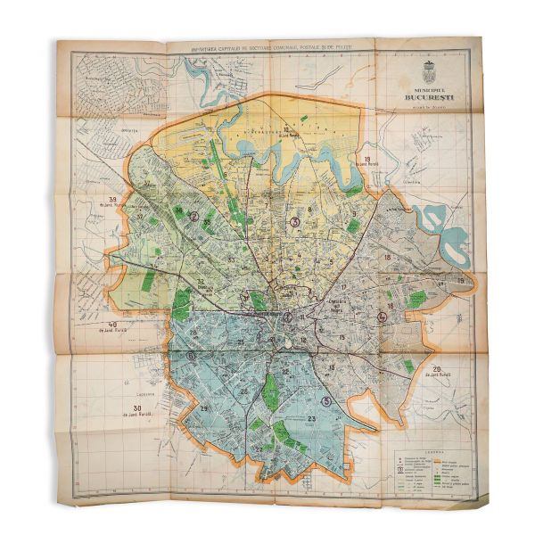 Planul Municipiului București și împrejurimile, ediția XII