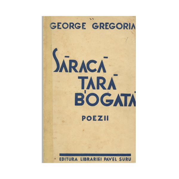 George Gregorian, Săracă țară bogată, cu dedicație, 4 volume colligate