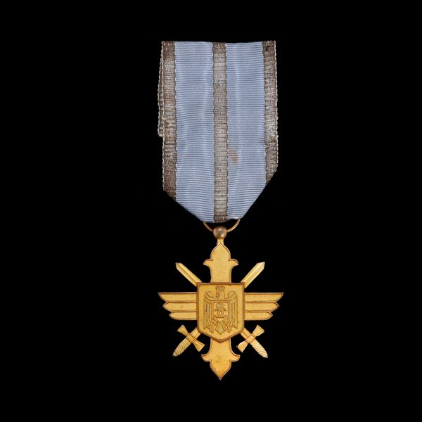 Ordinul „Virtutea Aeronautică”, în grad de „Cruce de aur”, pentru militari, 1938, atelier André Lavrillier