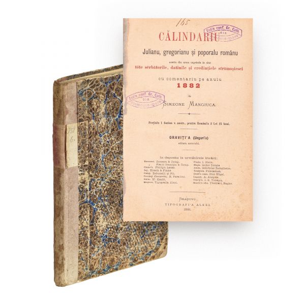 Calendar iulian, gregorian și popular român pe anul 1888