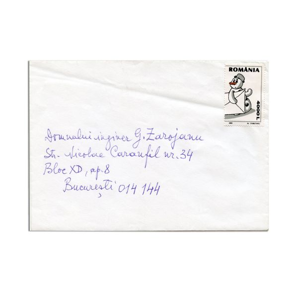 Romulus Vulpescu, felicitare pentru inginerul G. Zarojanu