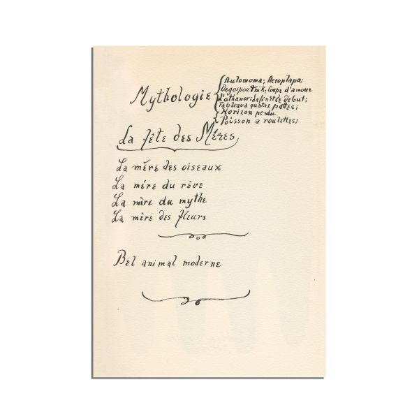 Catalogul Expoziției Victor Brauner de la Galeria Alexandre Iolas, 1974