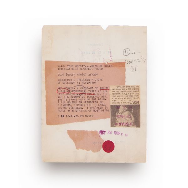 Regina Maria a România în turneul din America, 3 fotografii de presă, 1926