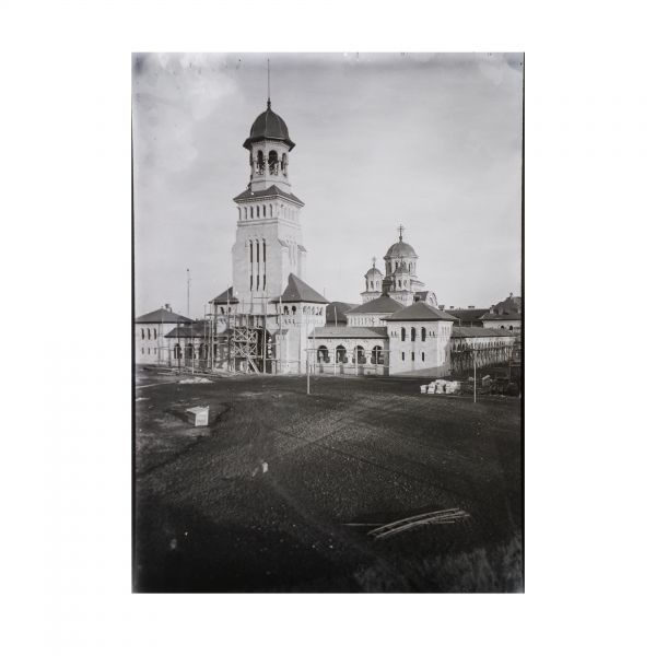 Construcția Catedralei Încoronării de la Alba Iulia, 35 de clișee realizate de arh. Victor Ștefănescu