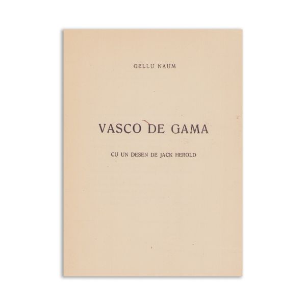 Gellu Naum, Vasco de gama, 1940
