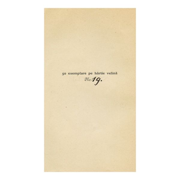 Mircea C. Rosetti, Nuvele, 1882, exemplar bibliofil