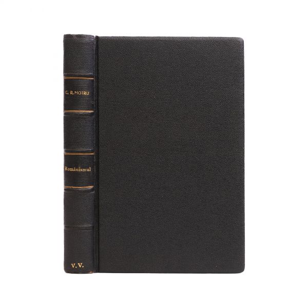 C. Rădulescu-Motru, Românismul, 1936, exemplar bibliofil, cu dedicație către Victor Vâlcovici