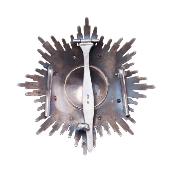 Placa ordinului „Coroana României”, în grad de Mare Cruce, pentru civili, model II