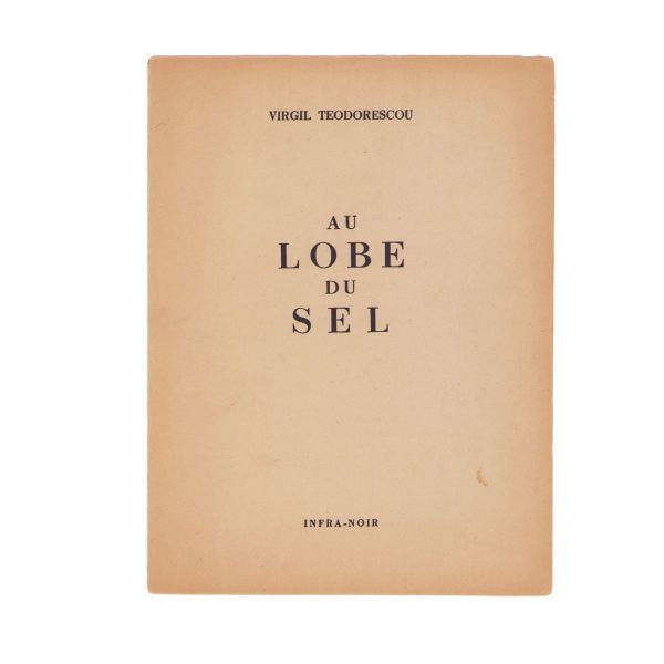 Virgil Teodorescu, Au lobe du sel, 1947, din colecția Infra-Noir