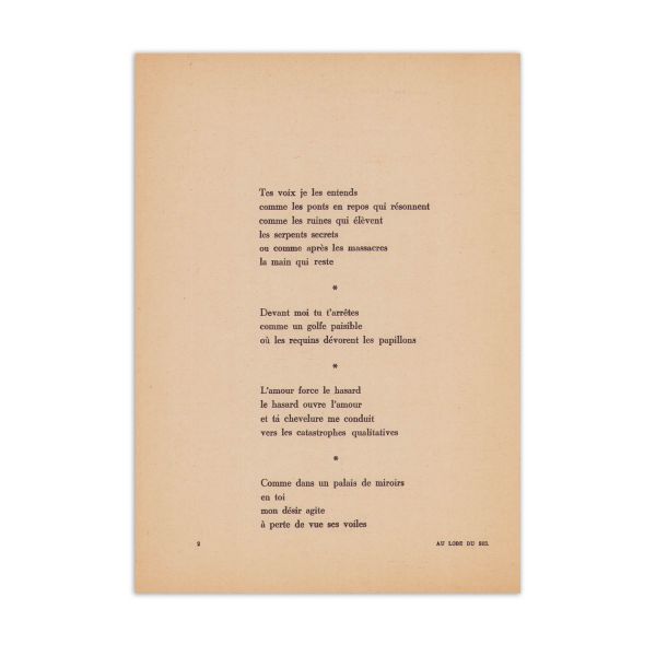 Virgil Teodorescu, Au lobe du sel, 1947, din colecția Infra-Noir