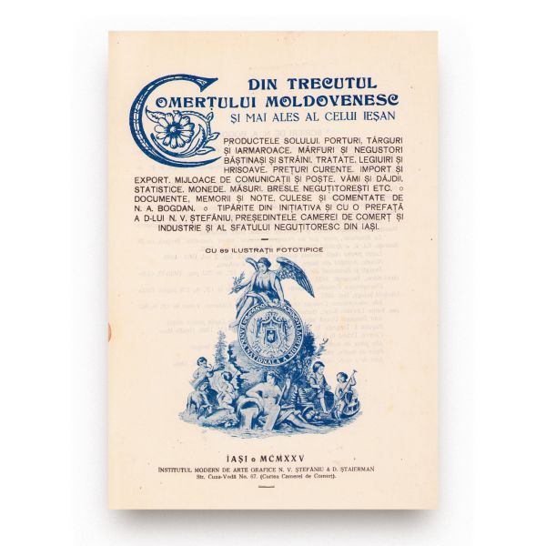 Din trecutul comerțului moldovenesc, documente culese de N. A. Bogdan și tipărite de N.V. Ștefăniu, 1925