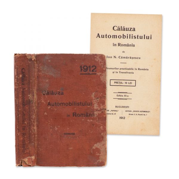 Ion N. Cămărășescu, Călăuza automobilistului în România, 1912