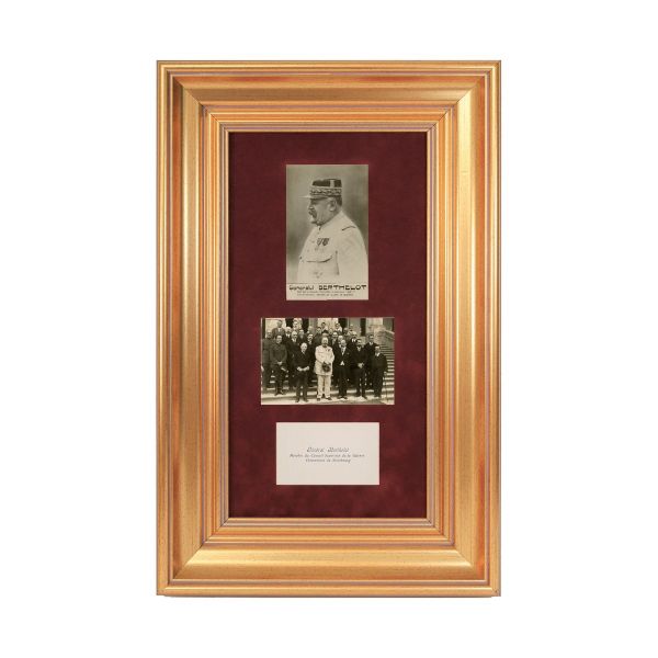 Generalul Berthelot, fotografie de grup, carte poștală fotografică, carte de vizită 