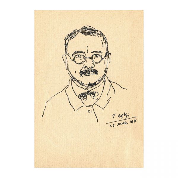 Tudor Arghezi, Flori de Mucigai, 1931, cu dedicație pentru George Lotru